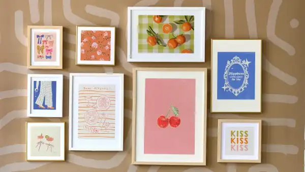 Whimsy gallery wall set