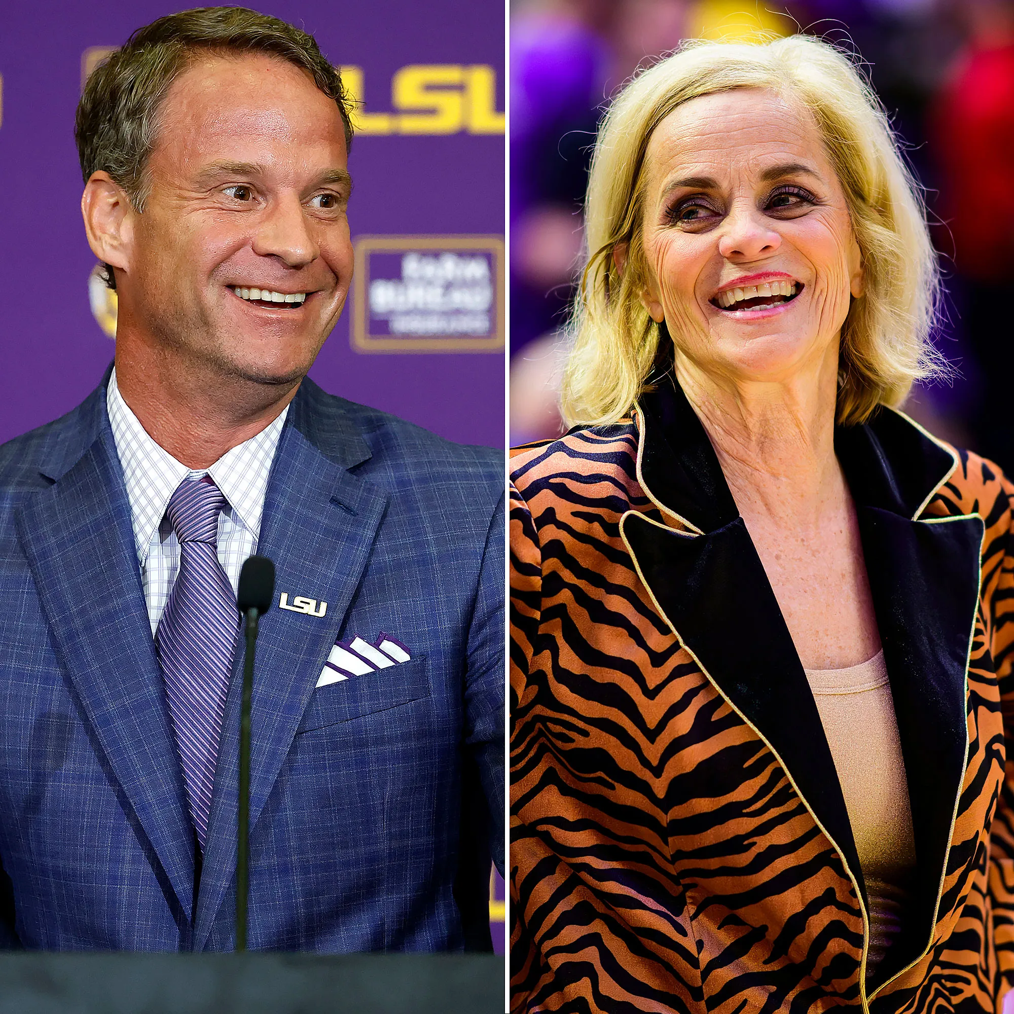 Lane Kiffin Held Hands With LSU Women Basketball Coach Kim Mulkey While Ole Miss Played in Sugar Bowl