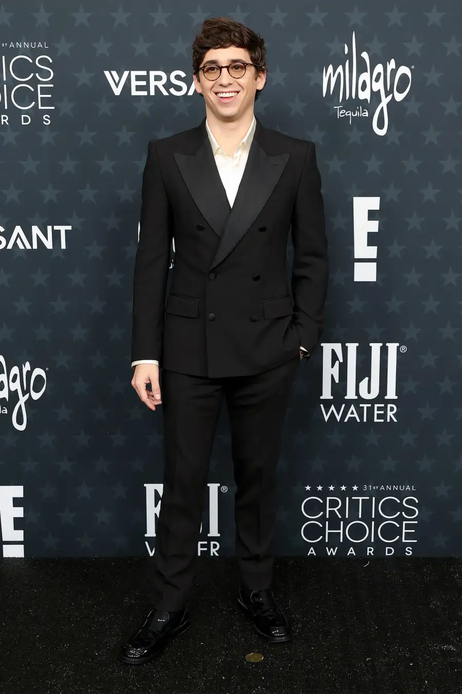 Marcello Hernandez Red Carpet Arrival 2026 Critics Choice Awards