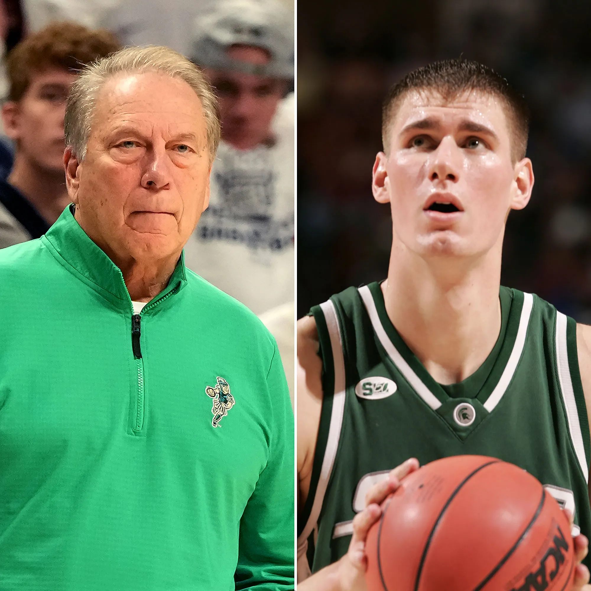 Michigan State Tom Izzo Responds After Bizarrely Kicking Former Player Out of Arena From Across the Floor