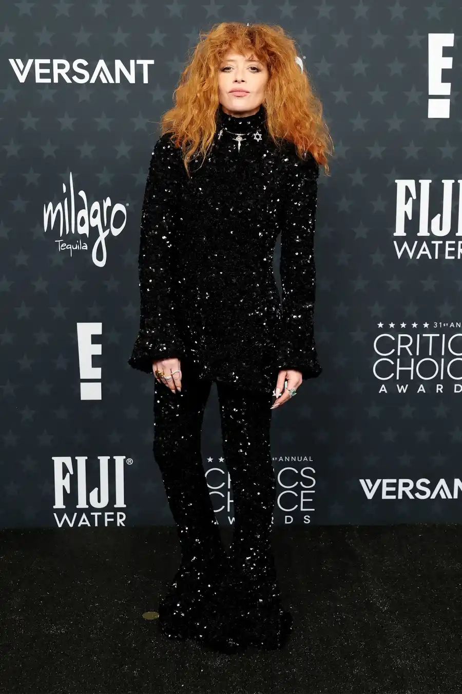 Natasha Lyonne Red Carpet Arrival 2026 Critics Choice Awards