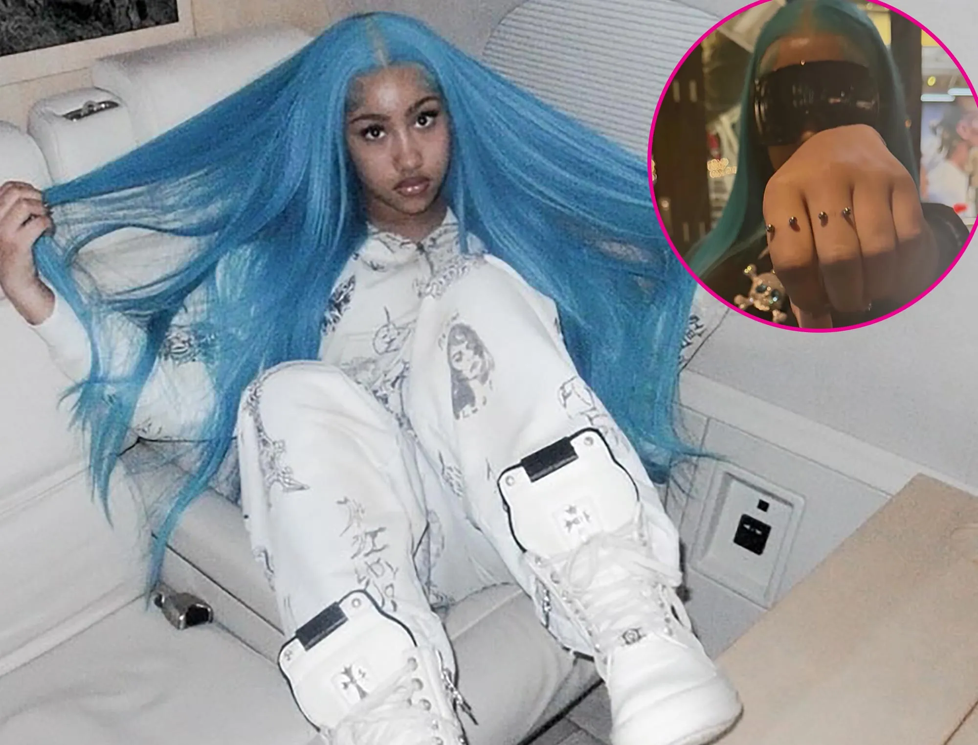 North West Defies Critics With Second Finger Piercing