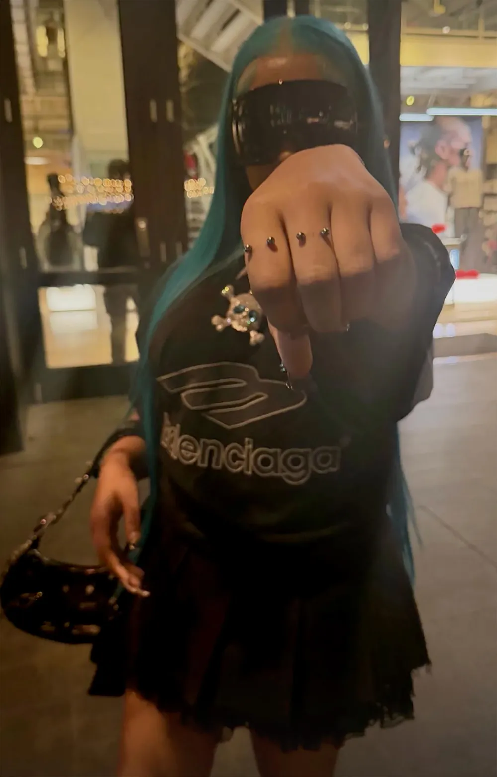 North West Defies Critics With Second Finger Piercing