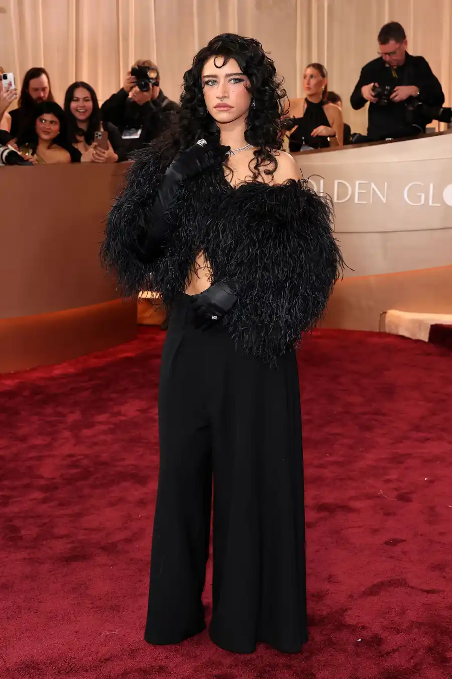 Odessa Azion Red Carpet Arrival Golden Globes 2026