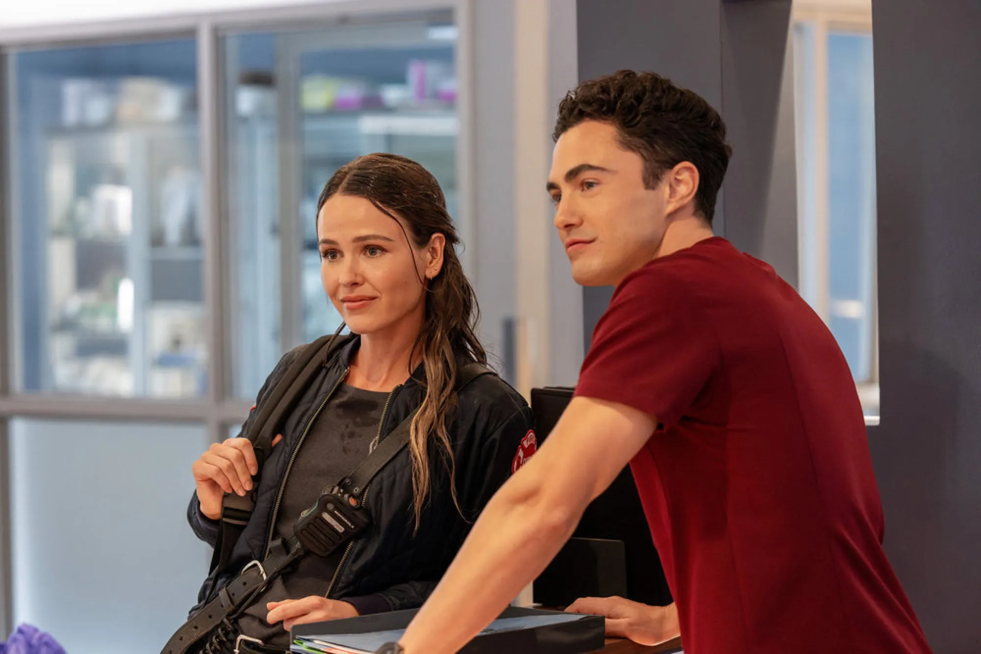 One Chicago Frost and Novak Romance Sparks Crossovers Twists and Turns for Violet and Vasquez