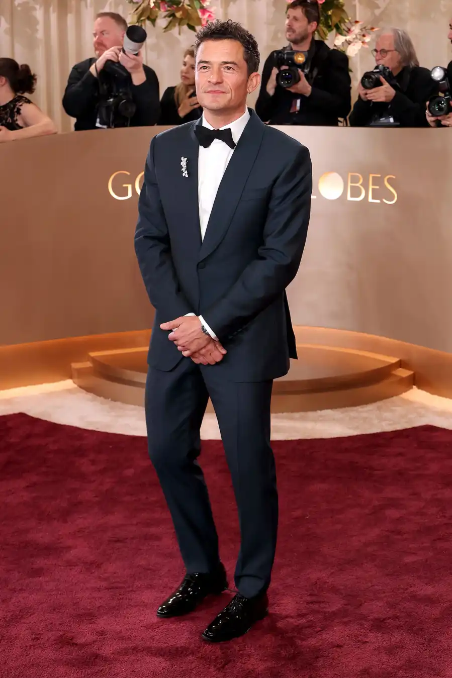 Orlando Bloom Red Carpet Arrival Golden Globes 2026