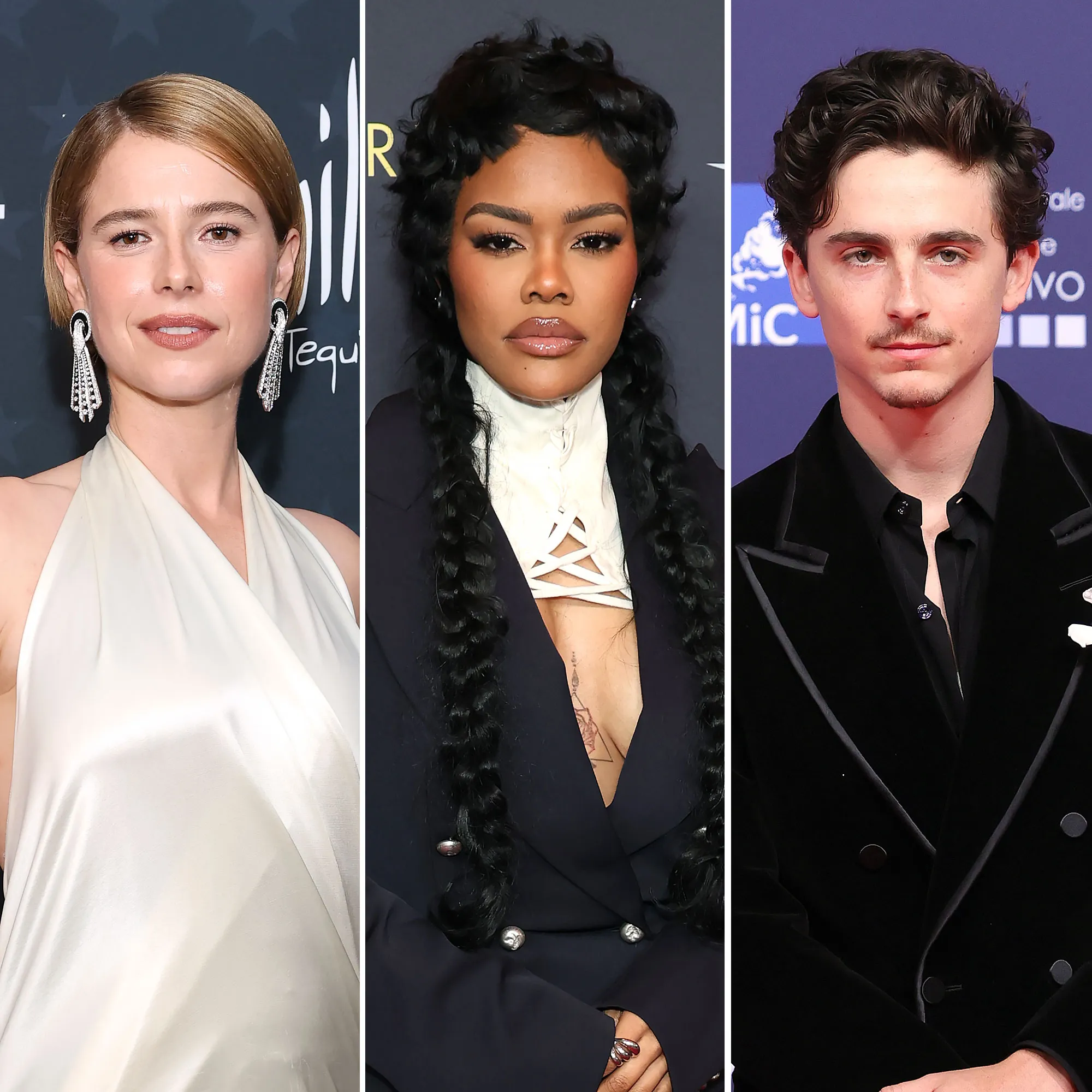 Oscars Nominations 2026 Jessie Buckley Teyana Taylor Timothee Chalamet
