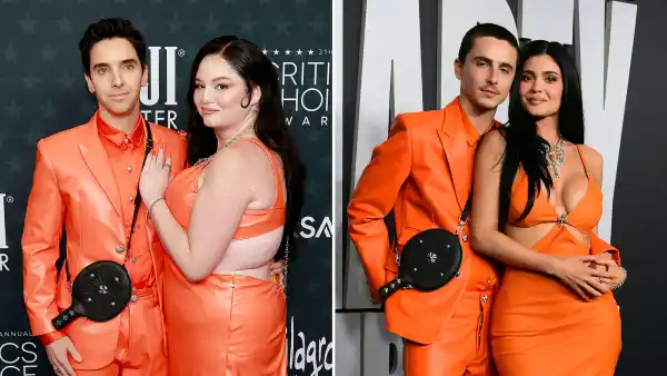 Paul W Downs and Megan Stalter Wear the Same Look as Timothee Chalamet and Kylie Jenner