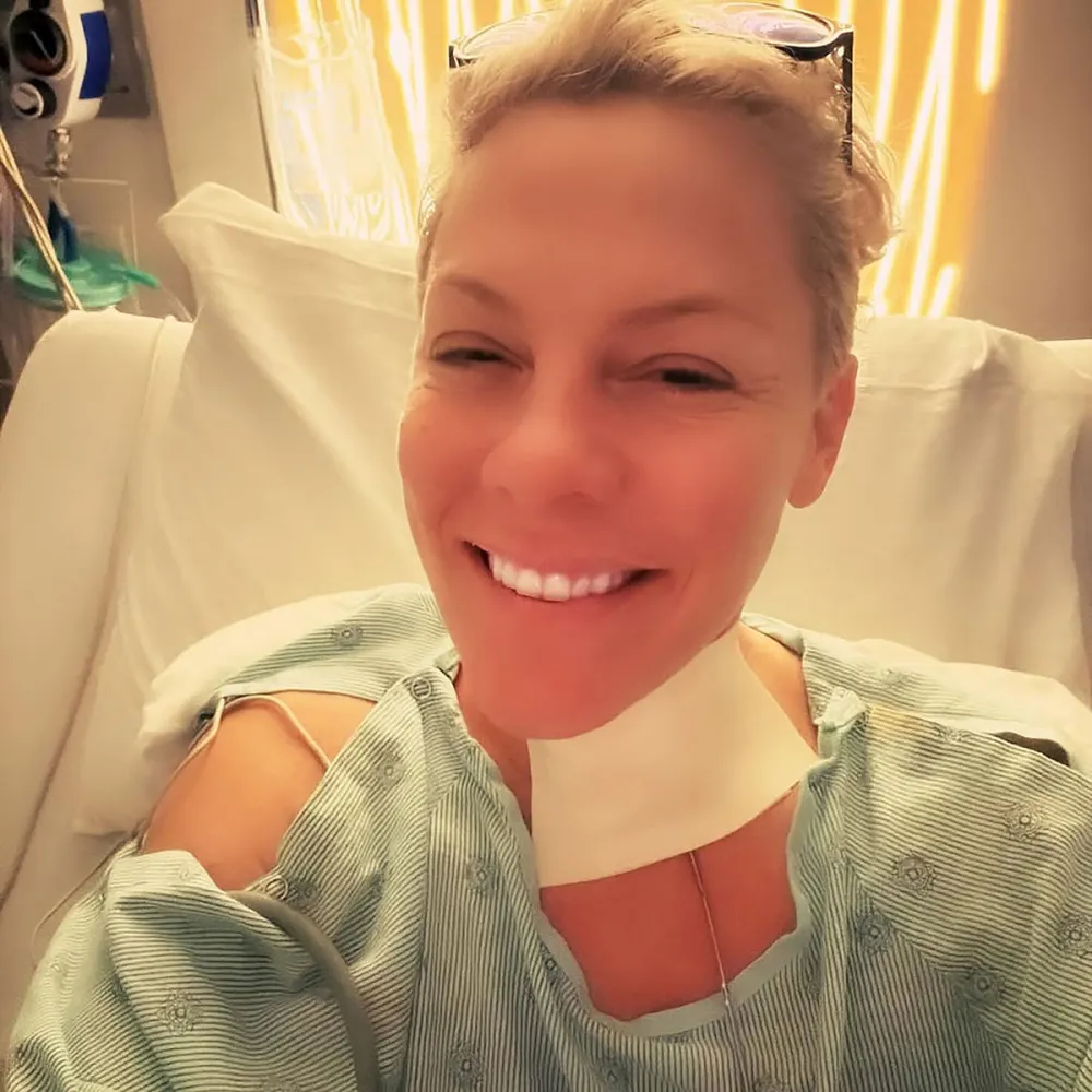 Pink Hospitalized on NYE