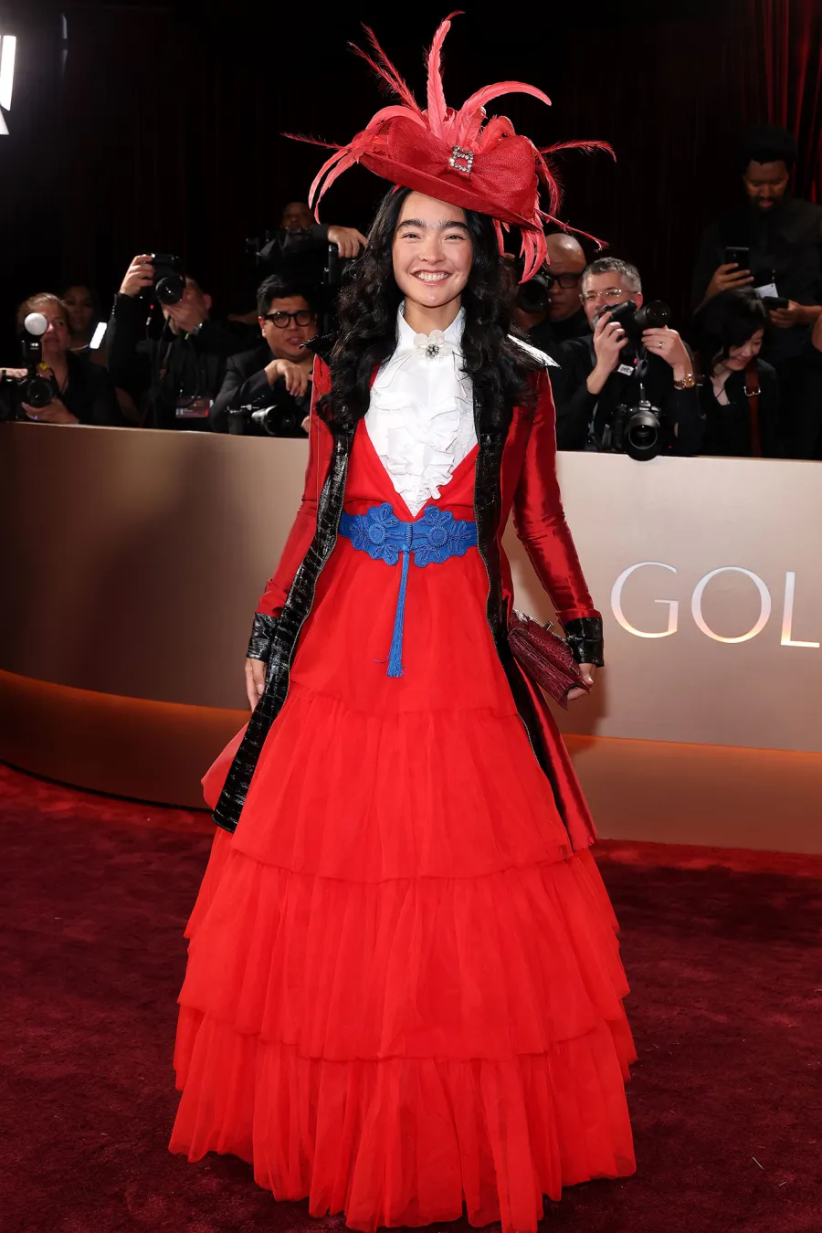 Piper Curda Red Carpet Arrival Golden Globes 2026