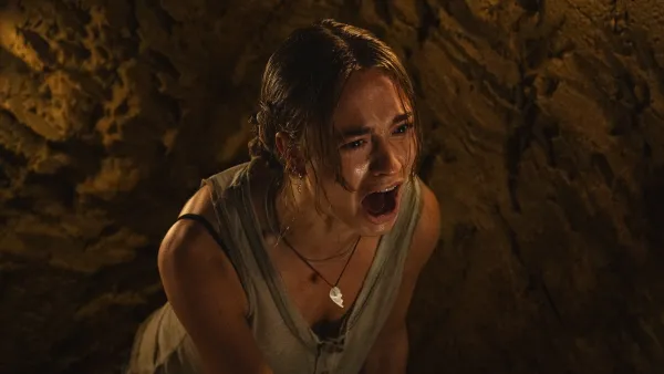 Johnny Sequoyah as “Lucy" in Primate from Paramount Pictures.