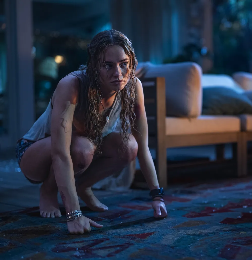 Johnny Sequoyah as &ldquo;Lucy" in Primate from Paramount Pictures.