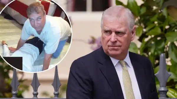 Prince Andrew Kneels On All Fours Over Woman in New Epstein Photos