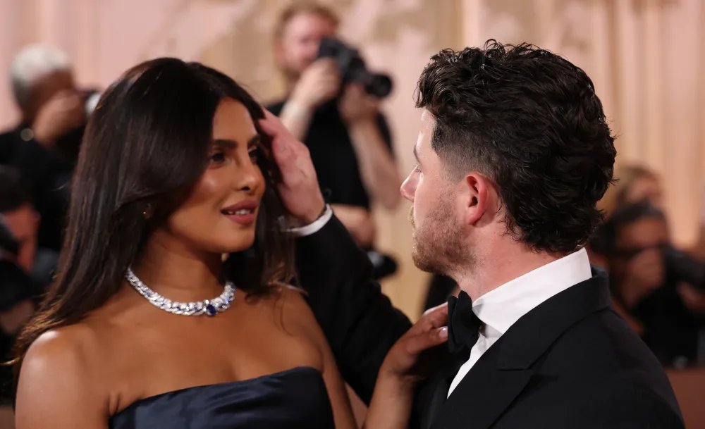 Priyanka Chopra and Nick Jonas Steal the Spotlight at the 2026 Golden Globes GettyImages-2255235289