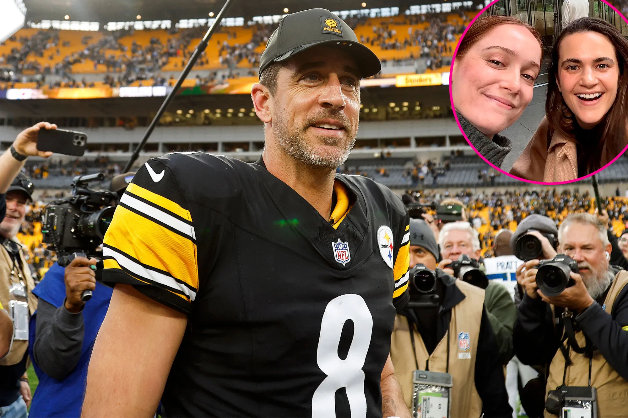 Promo Aaron Rodgers Mystery Wife Has Potentially Been Identified by Popular Podcast Hosts Charlotte Wilder and Madeline Hill