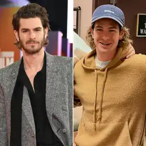 Promo Andrew Garfield Steps Out With Long Shaggy Blond Hair and Clean Shaven Look