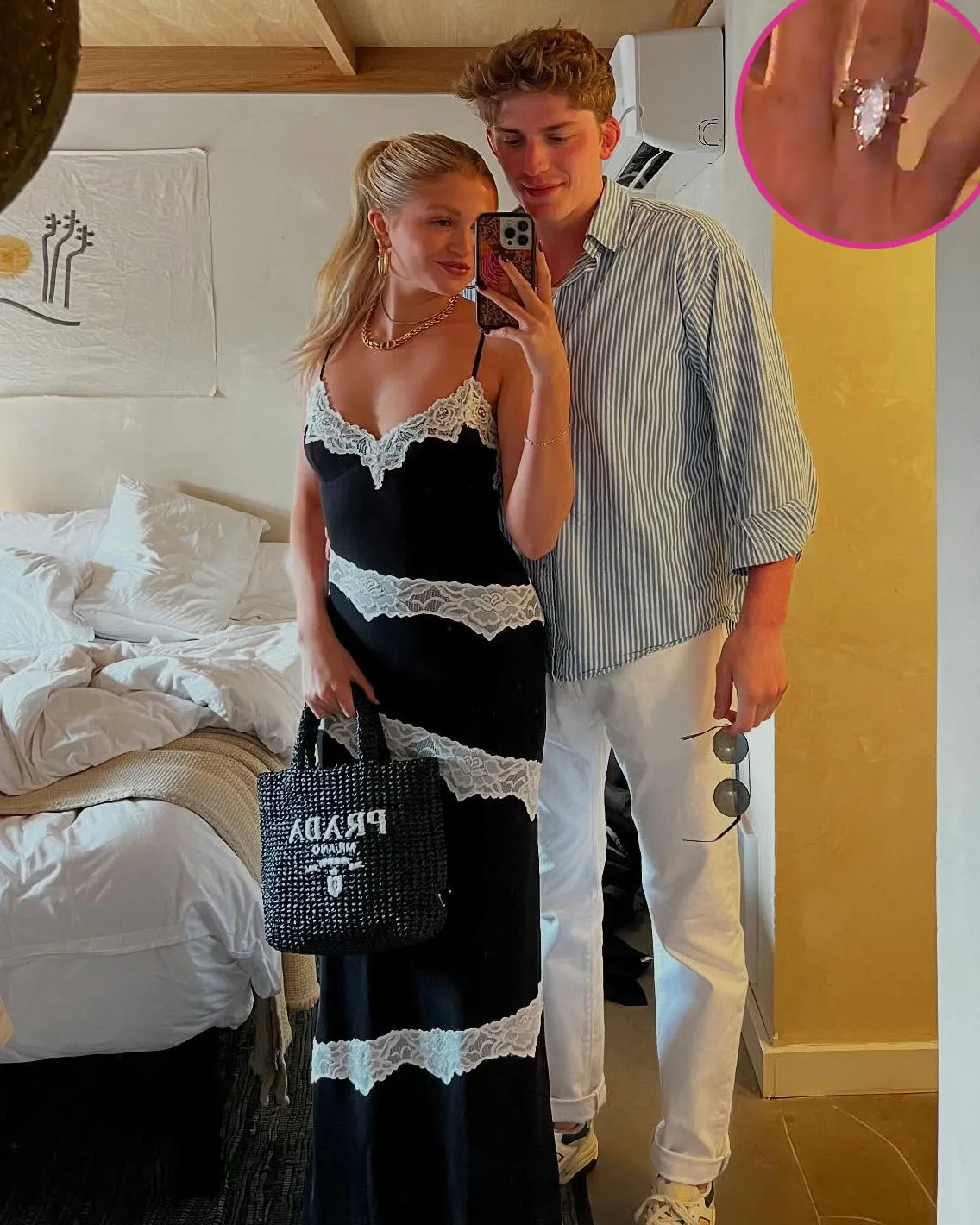 Promo Influencer Halle Kate Shows Off Massive Engagement Ring