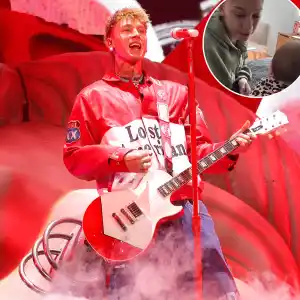 Promo MGK Tour Recap Features Rare Moment With 2 Daughters