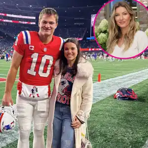 Promo Patriots QB Drake Maye Wife Ann Michael Addresses Comparisons to Gisele Bundchen