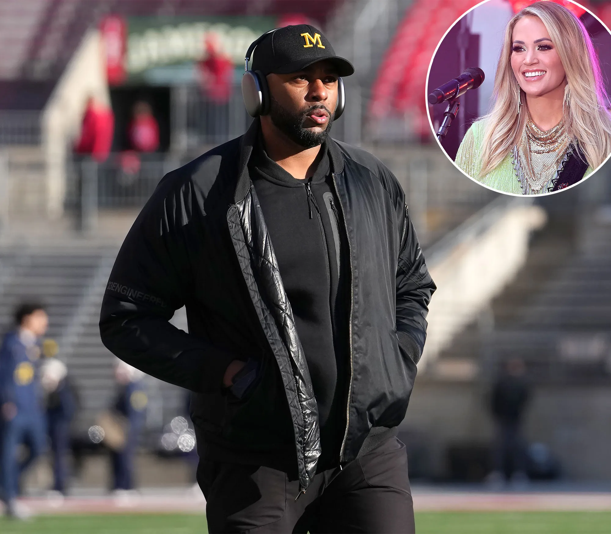 Promo Police Were Listening to Carrie Underwood When They Arrested Sherrone Moore