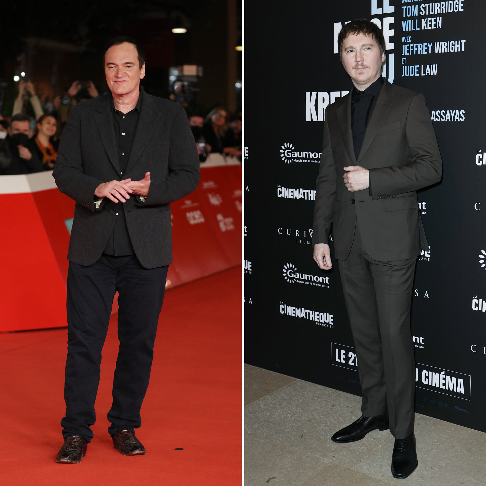 Quentin-Tarantino-GettyImages-1347531001-and-Paul-Dano-GettyImages-2256134251