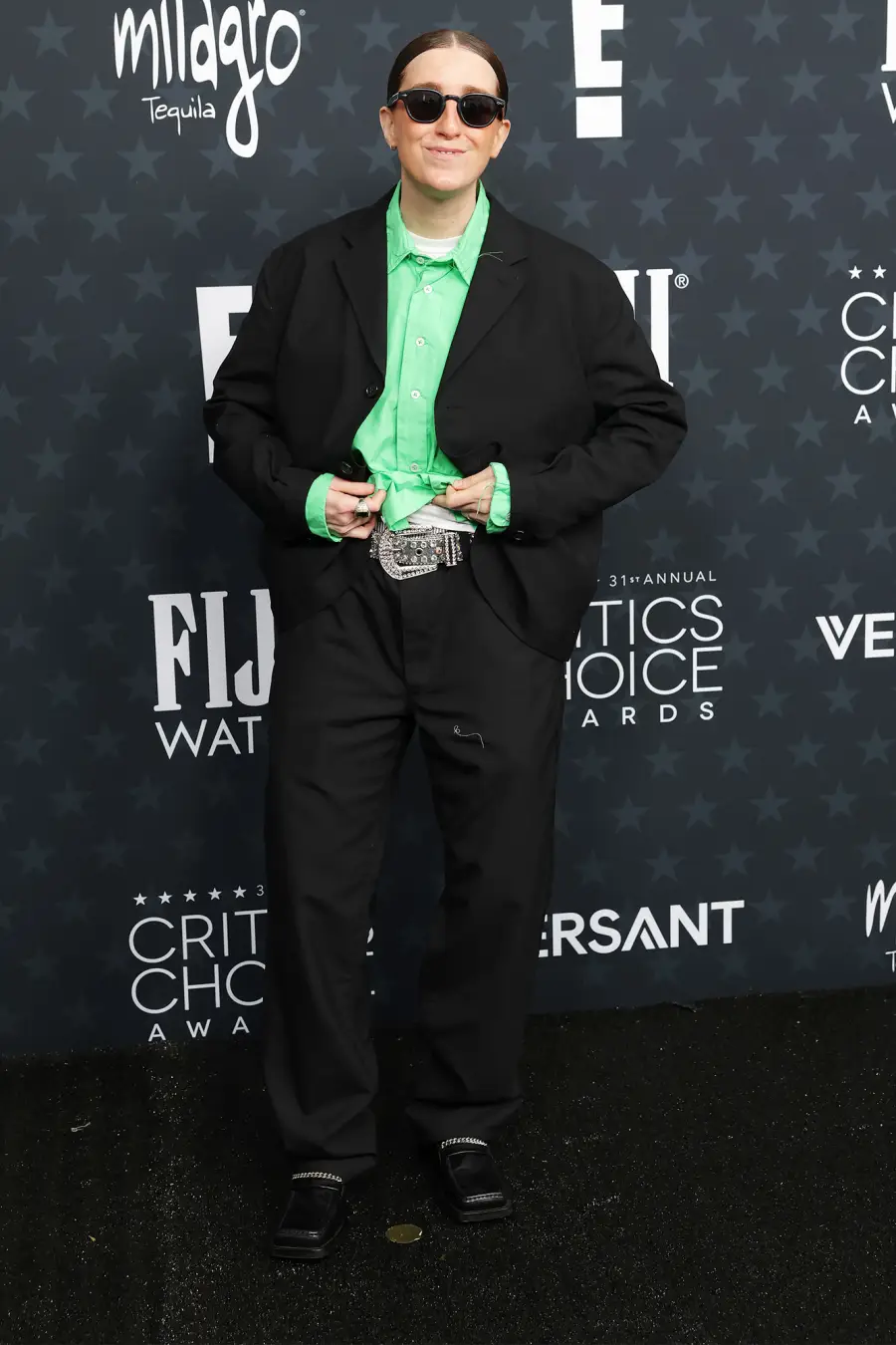 Robby Hoffman Red Carpet Arrival 2026 Critics Choice Awards