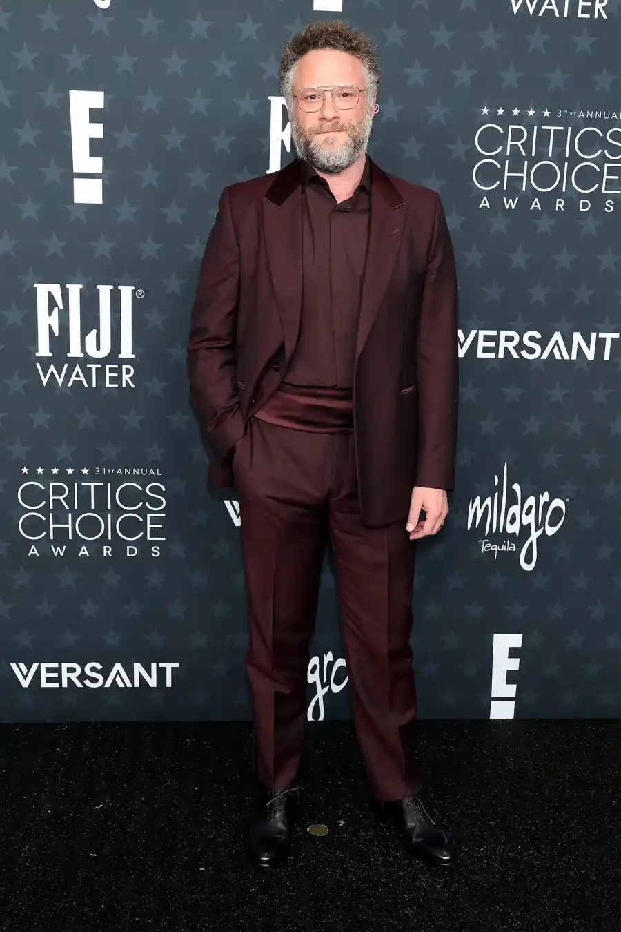 Seth Rogen Red Carpet Arrival 2026 Critics Choice Awards