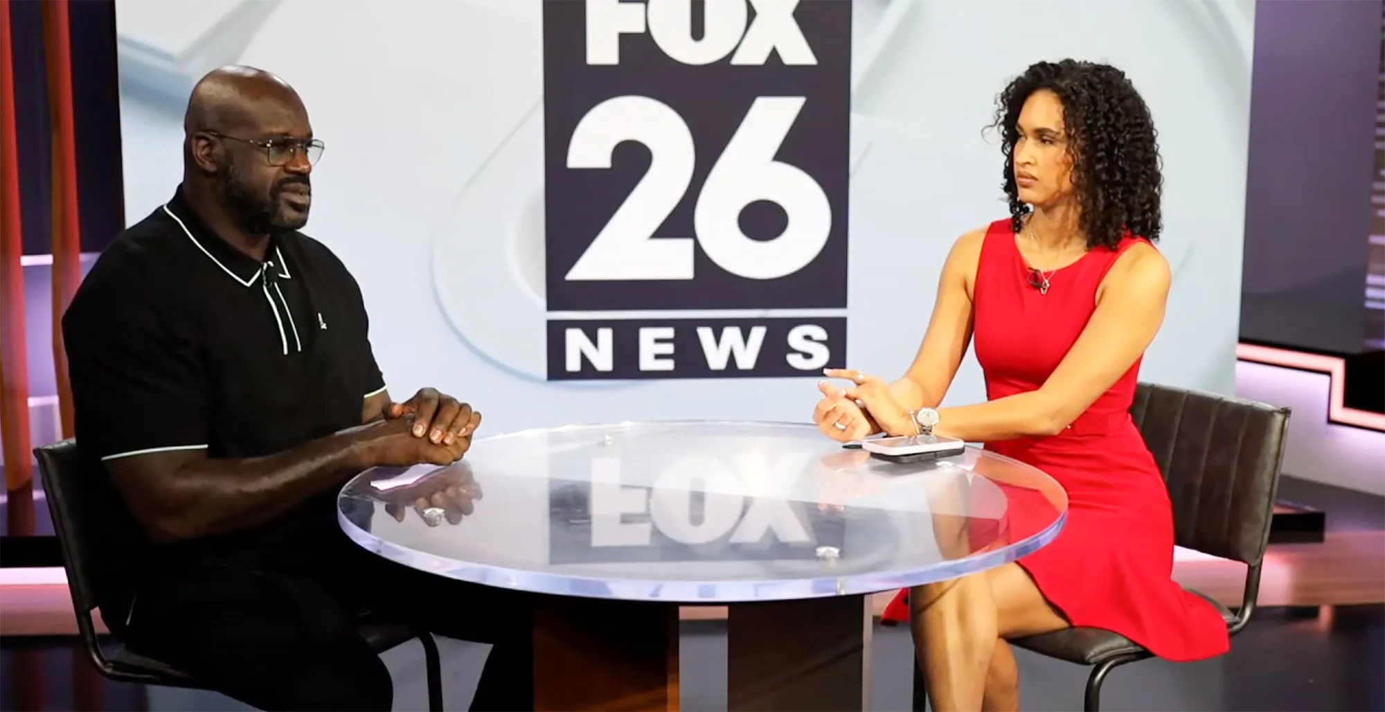 Shaquille O Neal Attempted to Shoot His Shot With Female Reporter During Live TV Interview