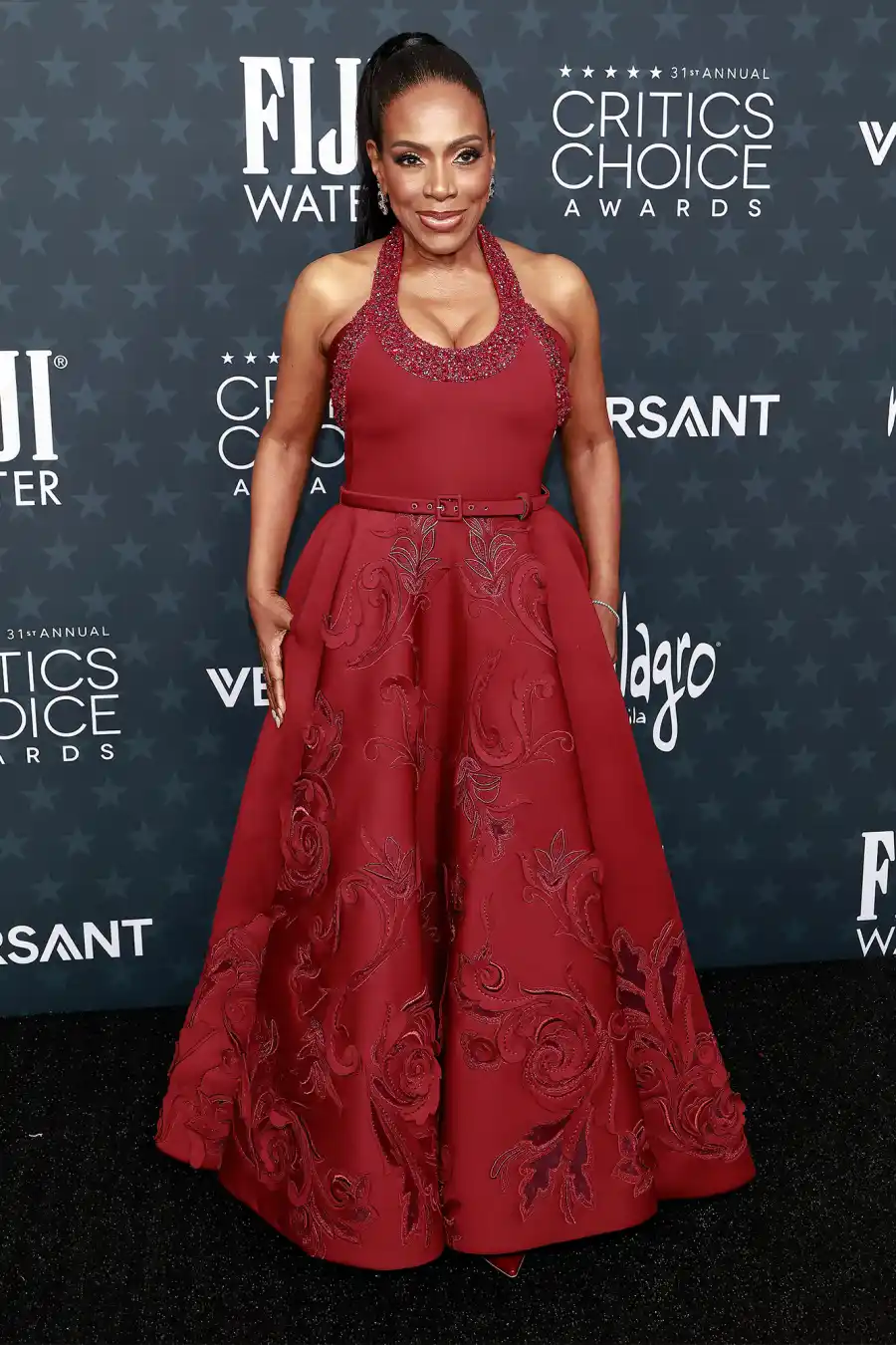 Sheryl Lee Ralph Red Carpet Arrival 2026 Critics Choice Awards