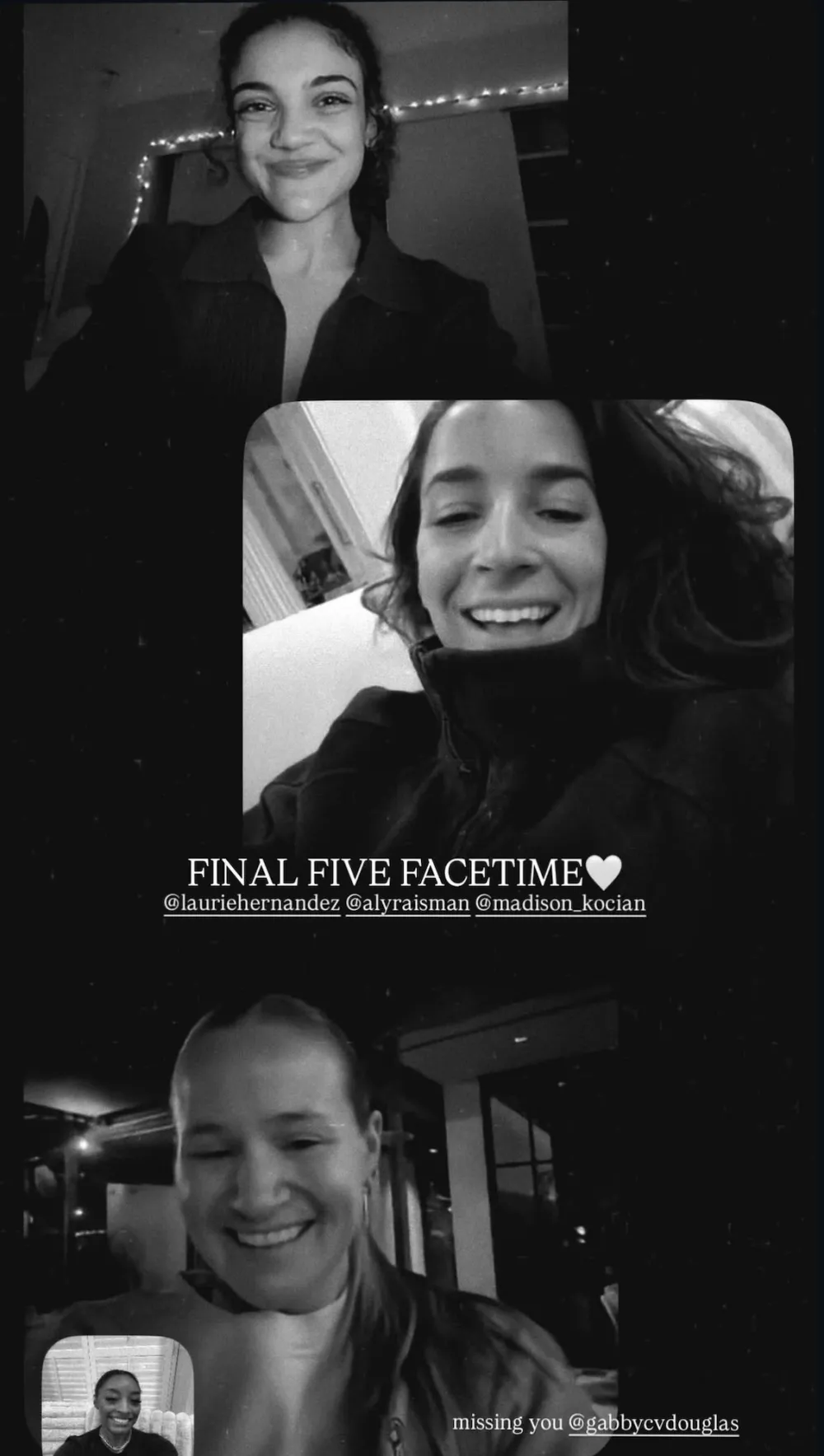 Simone Biles Rocks $650 Furry Ugg Heels and Hermes Bag for NBA Girls Night