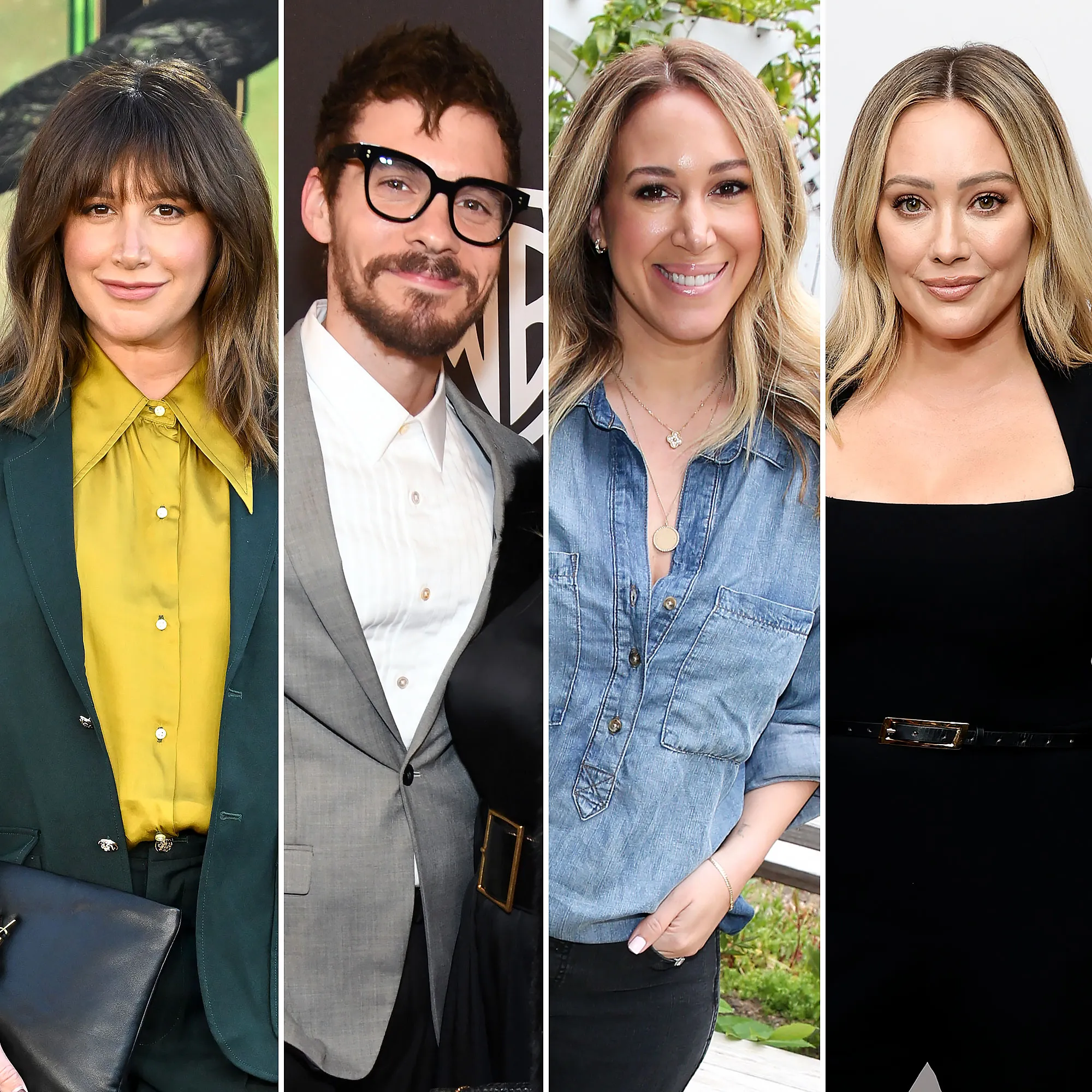 Stars React to Ashley Tisdale Viral Mom Group Drama Matthew Koma Haylie Duff Hilary Duff
