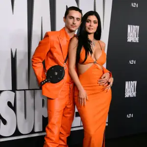 Timothee Chalamet Hints at More Coordinating Outfits With GF Kylie Jenner GettyImages-2250187569
