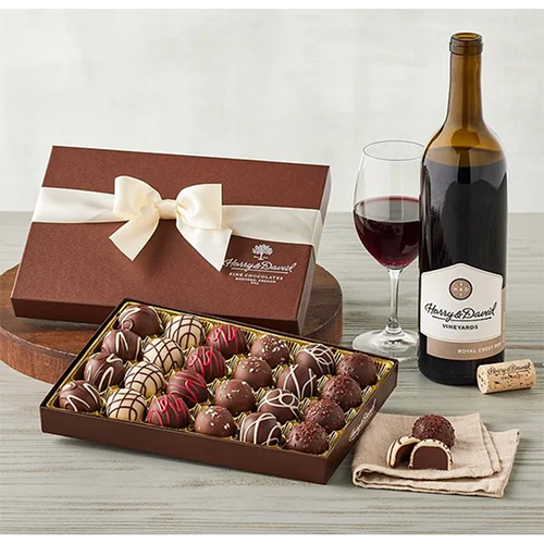 Truffles and Red Wine