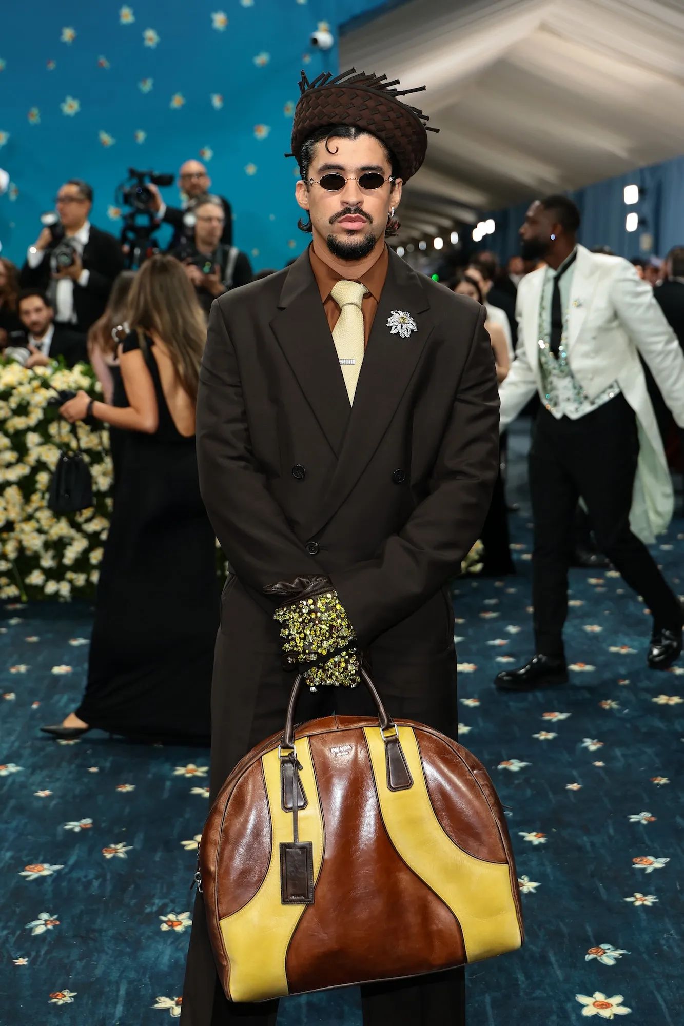 Why Does Bad Bunnys Super Bowl Halftime Show Have a Height Requirement GettyImages-2213634603