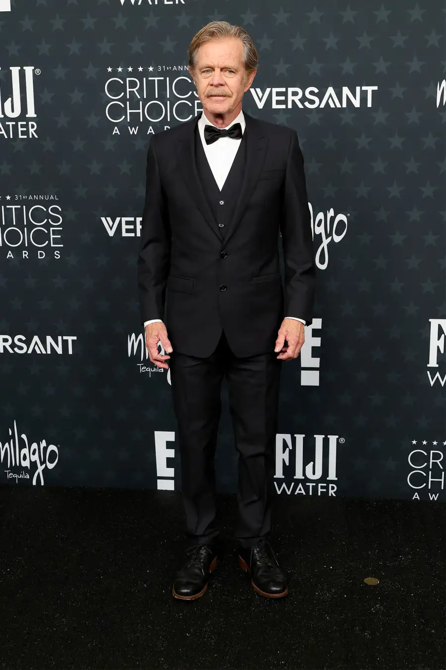 William H Macy Red Carpet Arrival 2026 Critics Choice Awards