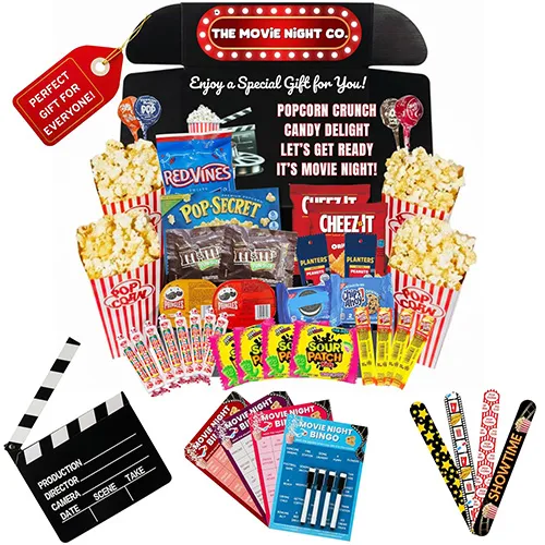 XOXO Parents Movie Night Gift Basket