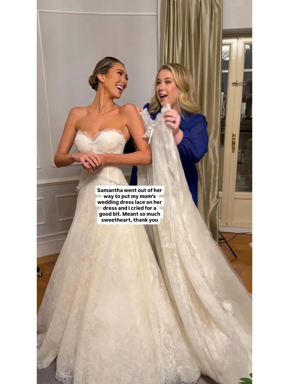 Zach Bryan s Wife Samantha Went Out of Her Way to Include Country Star s Mom in Her Wedding Look tg