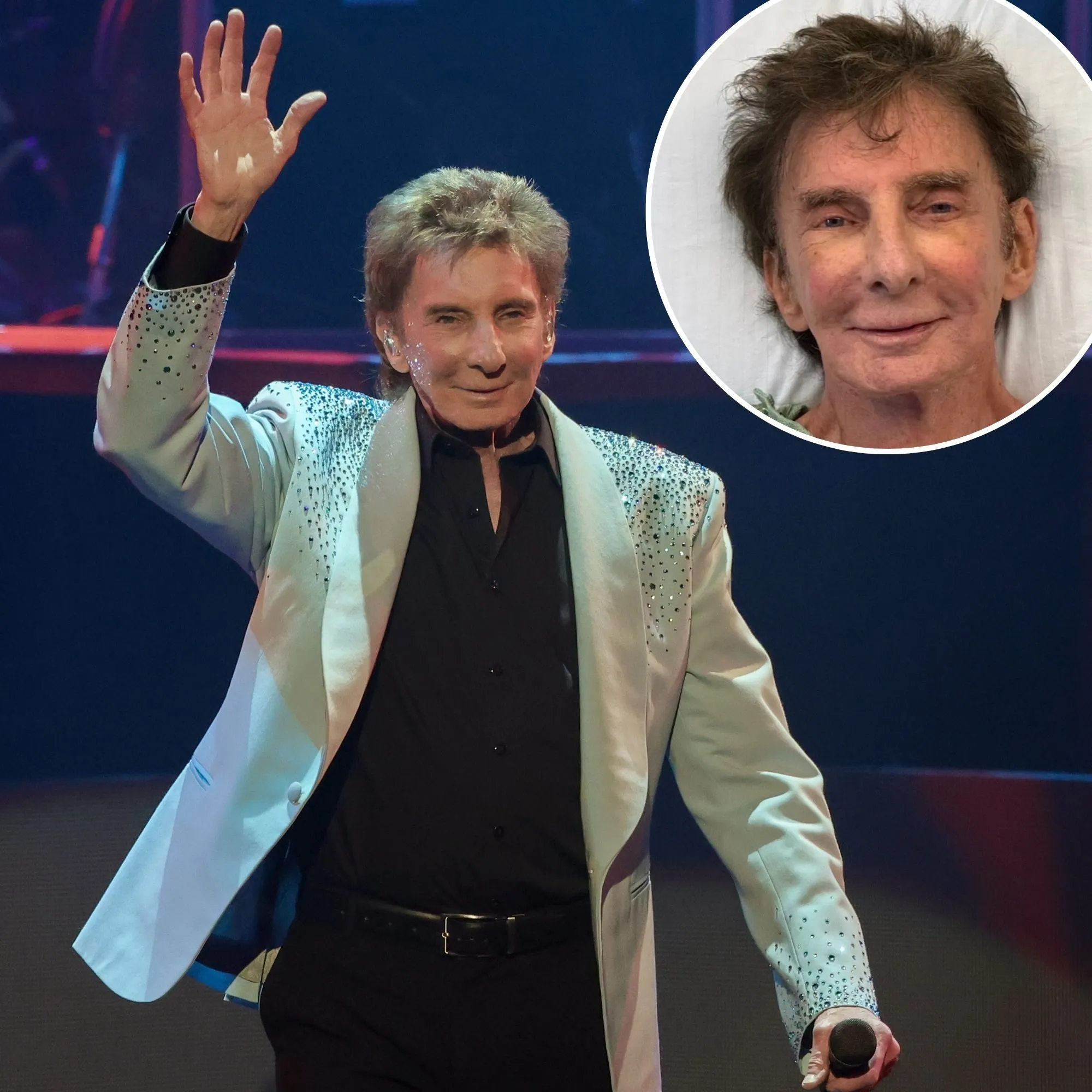 barry manilow health update