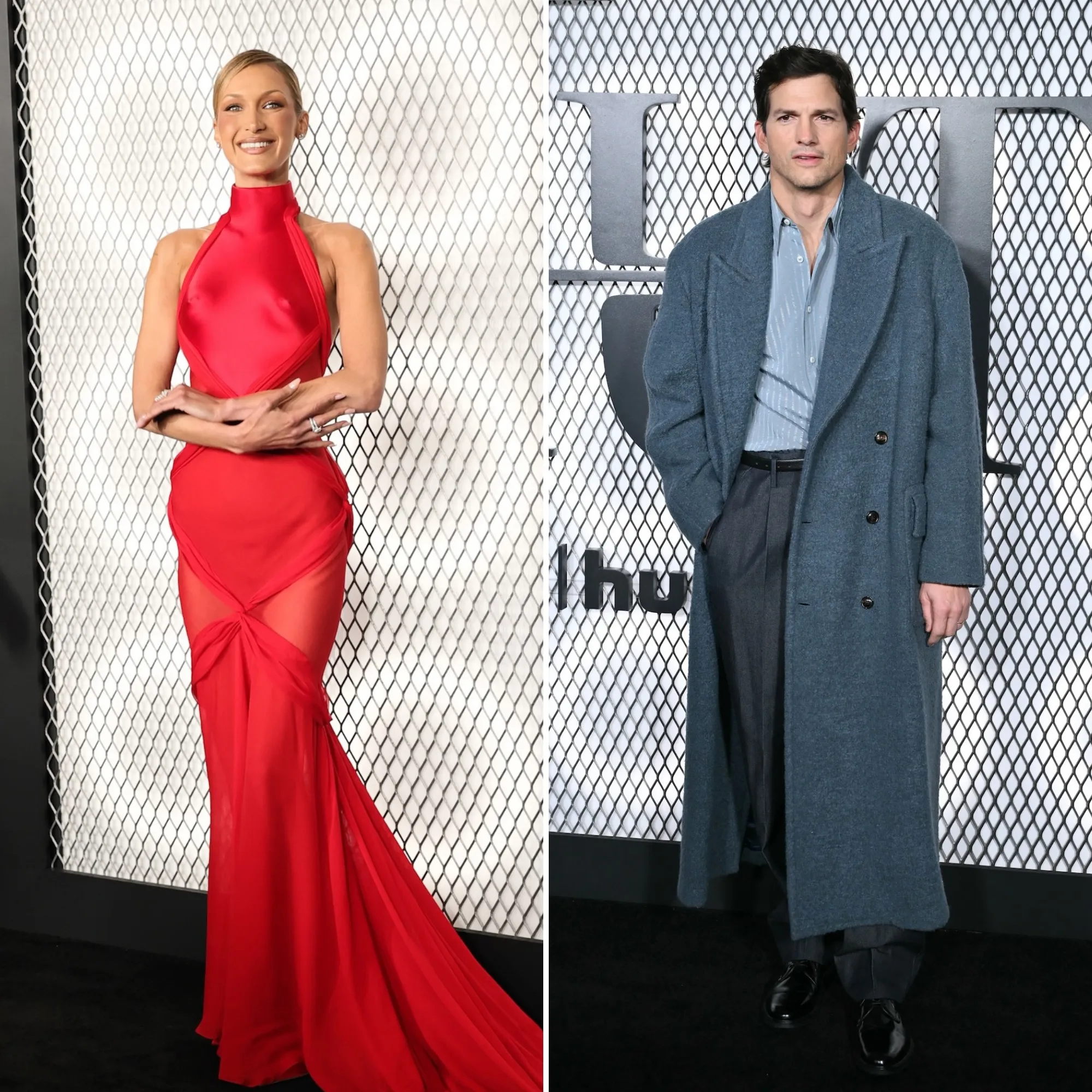 Top 10 Looks at ‘The Beauty’ Premiere: Bella Hadid’s Ruby Red Dress to Ashton Kutcher’s Blue Outfit