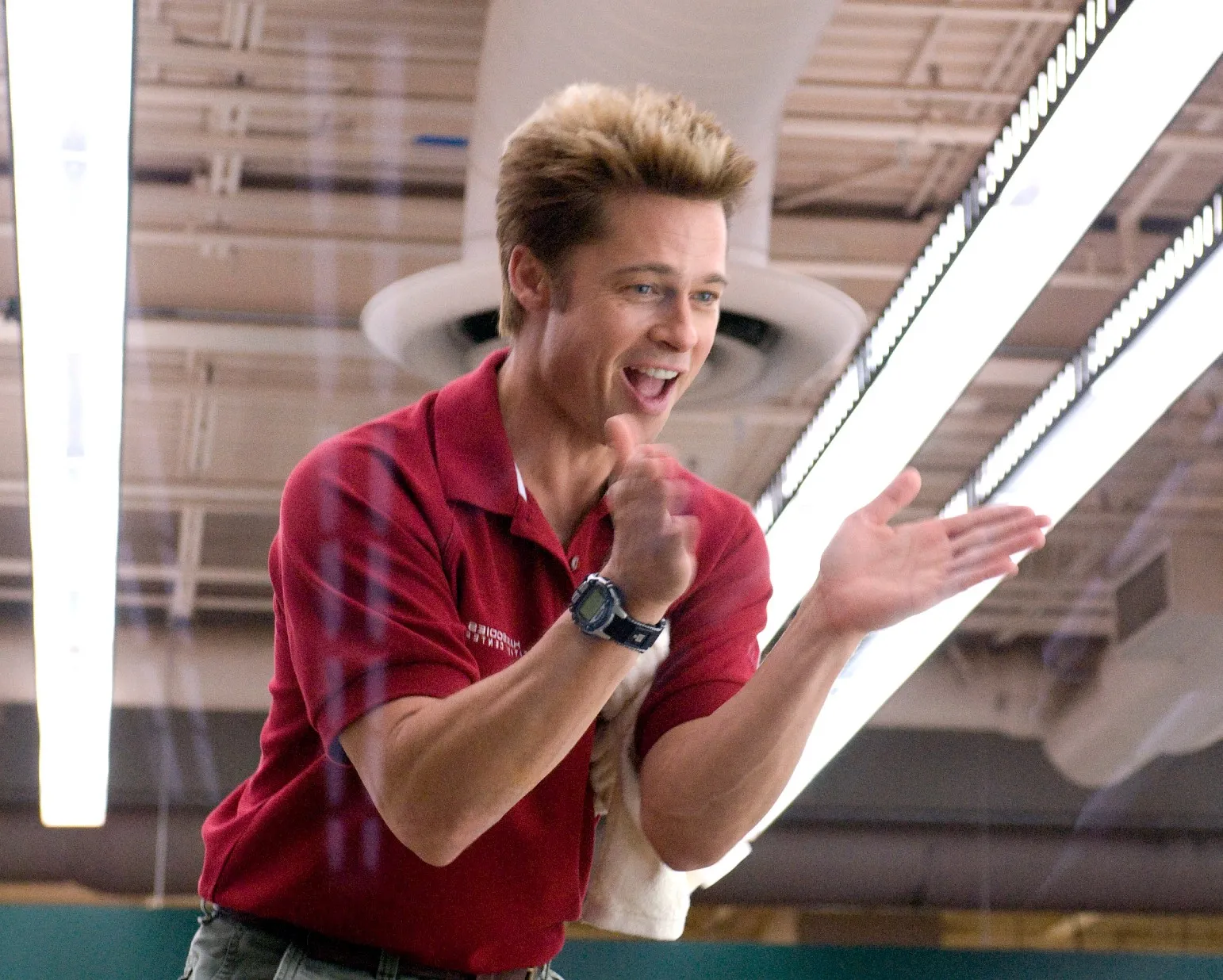 Brad Pitt in Burn After Reading