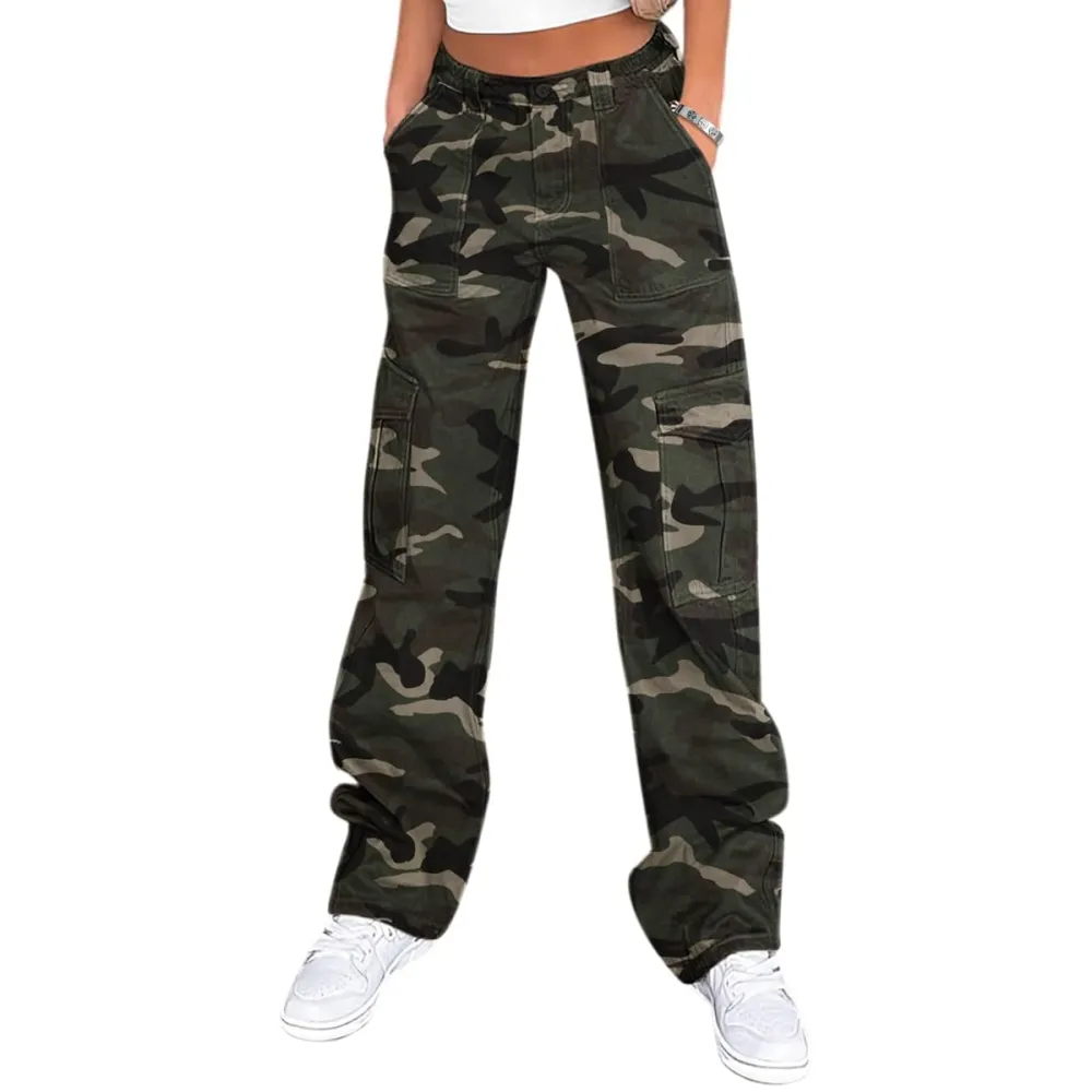 Lepunuo High Waisted Cargo Pants