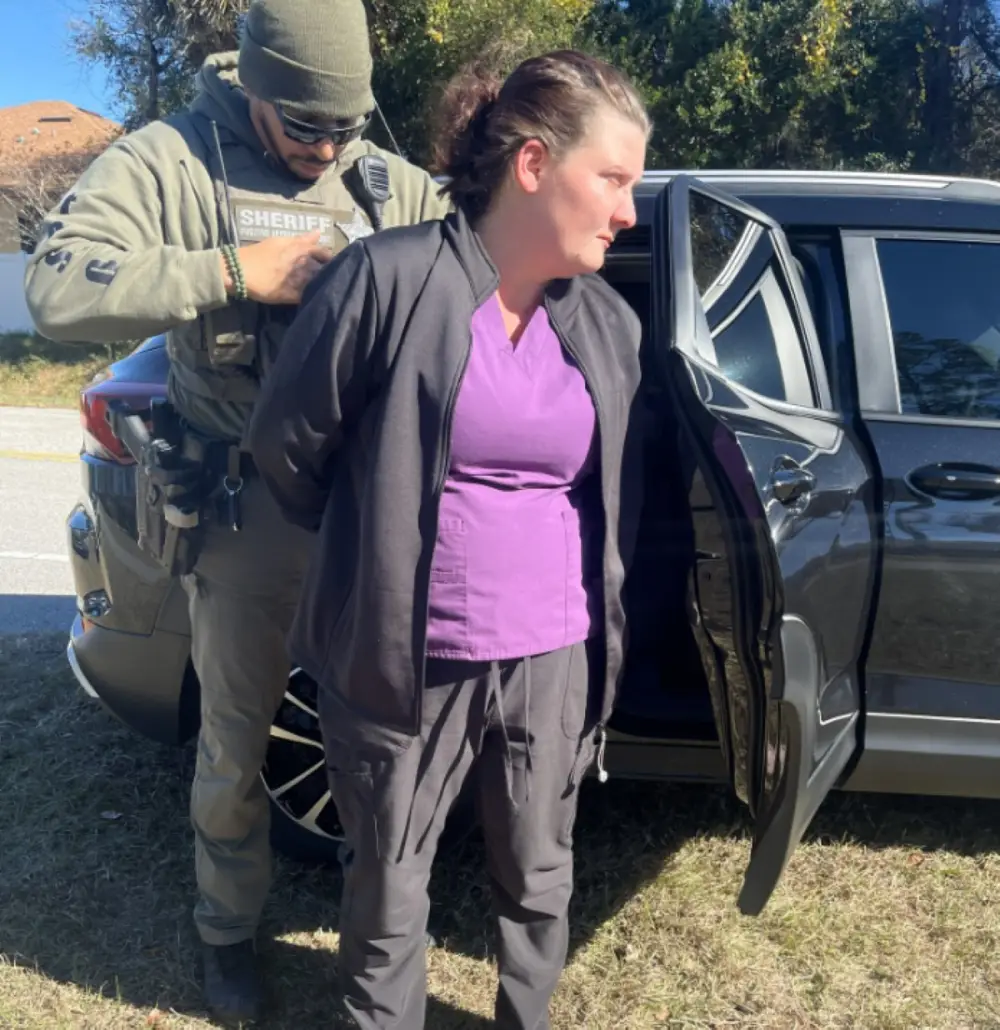 The arrest of Denise Williams