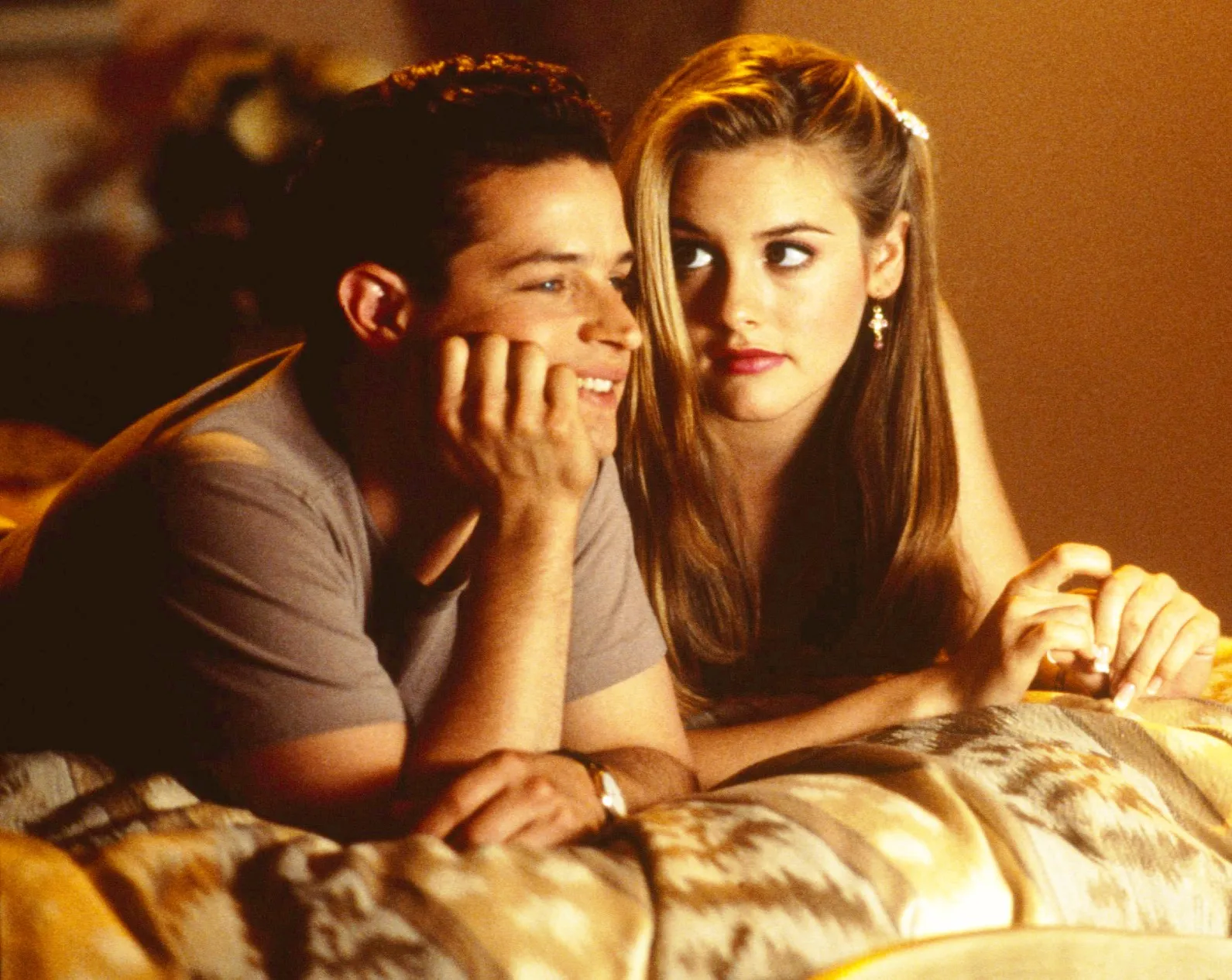 Justin Walker and Alicia Silverstone in Clueless