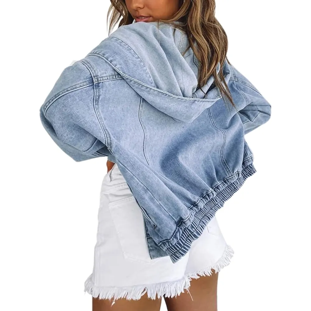Deslimale Oversized Denim Jacket