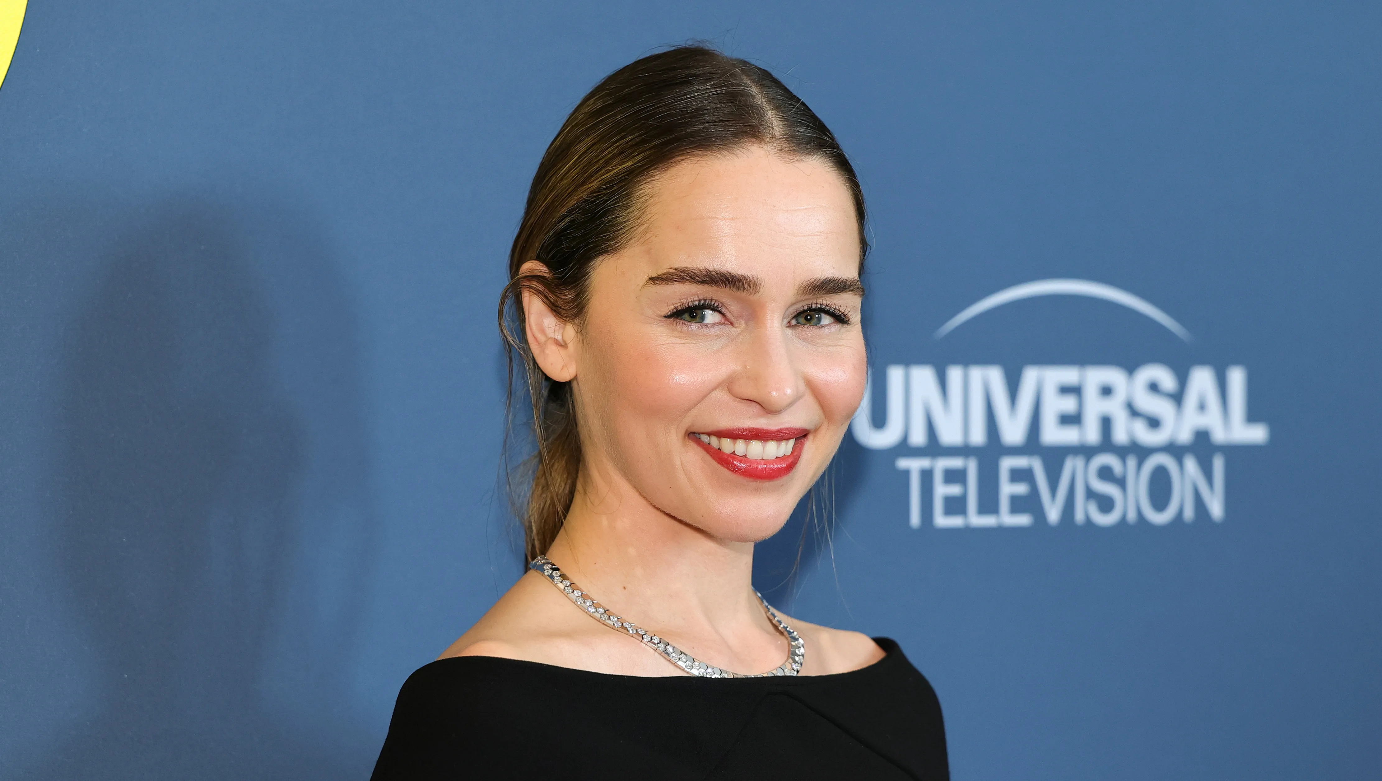 NEW YORK, NEW YORK - JANUARY 14: Emilia Clarke attends Peacock's "Ponies" New York premiere at The Whitby Hotel on January 14, 2026 in New York City. (Photo by Dia Dipasupil/Getty Images)