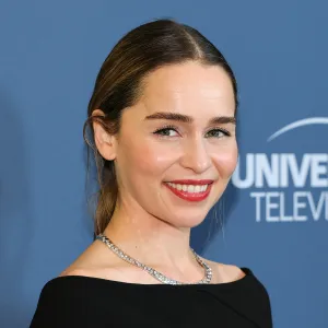 NEW YORK, NEW YORK - JANUARY 14: Emilia Clarke attends Peacock's "Ponies" New York premiere at The Whitby Hotel on January 14, 2026 in New York City. (Photo by Dia Dipasupil/Getty Images)