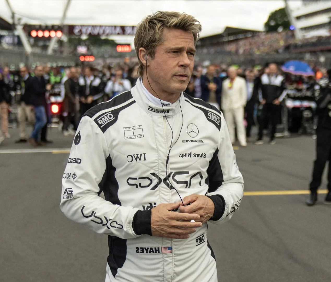 Brad Pitt in F1: the Movie