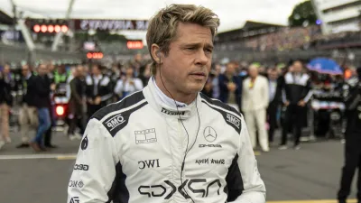 Brad Pitt in F1: the Movie