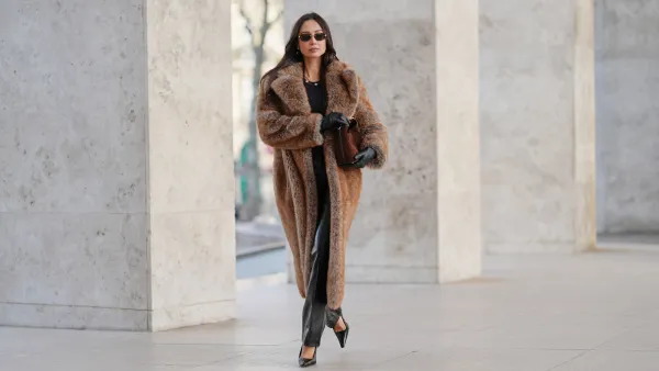 Faux Fur Coat