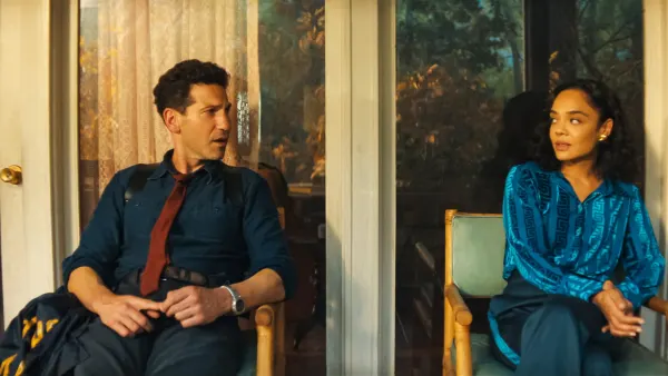 Jon Bernthal and Tessa Thompson in His & Hers